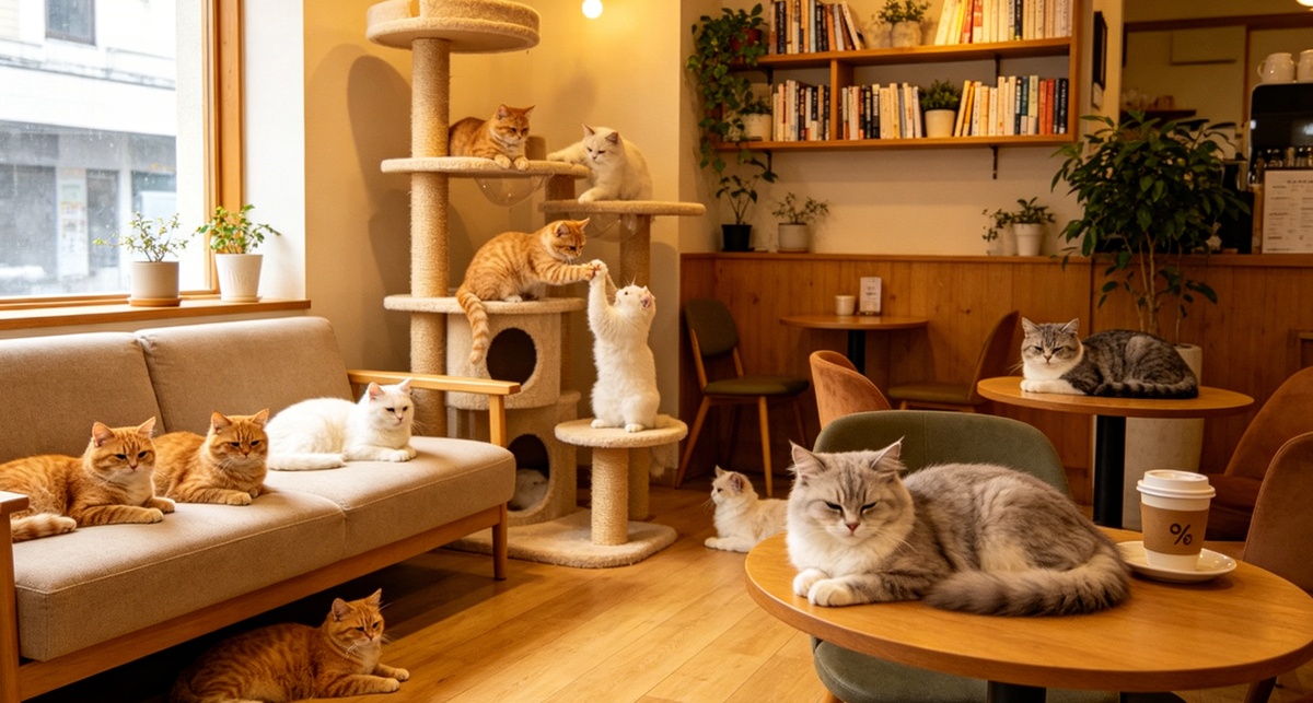 MAKE1 GPS防走失猫咖场景应用：让猫咪聚会更安心！